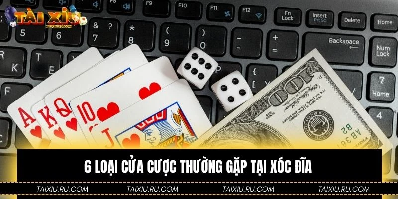 6 loại cửa cược thường gặp tại xóc đĩa