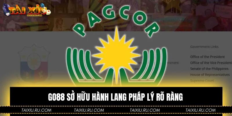 Go88 sở hữu hành lang pháp lý rõ ràng